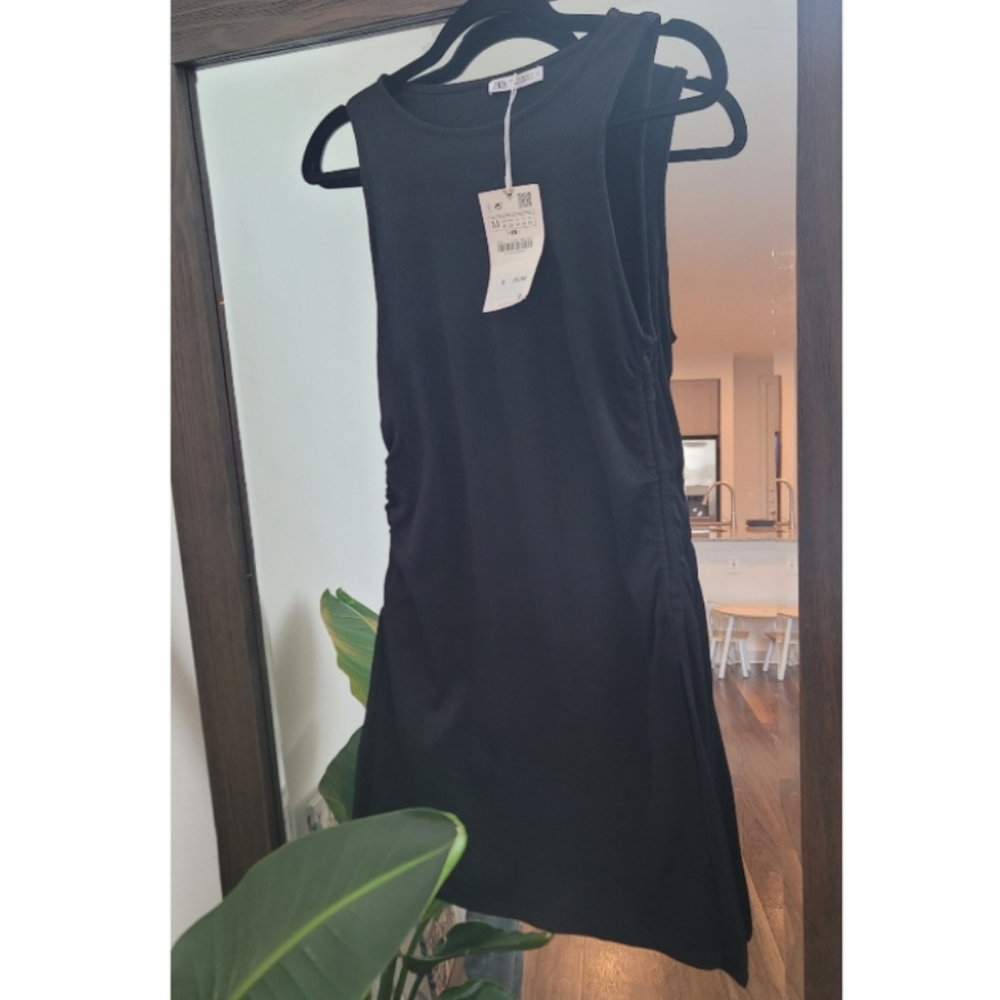 SOLD! Zara black beach/pool dress